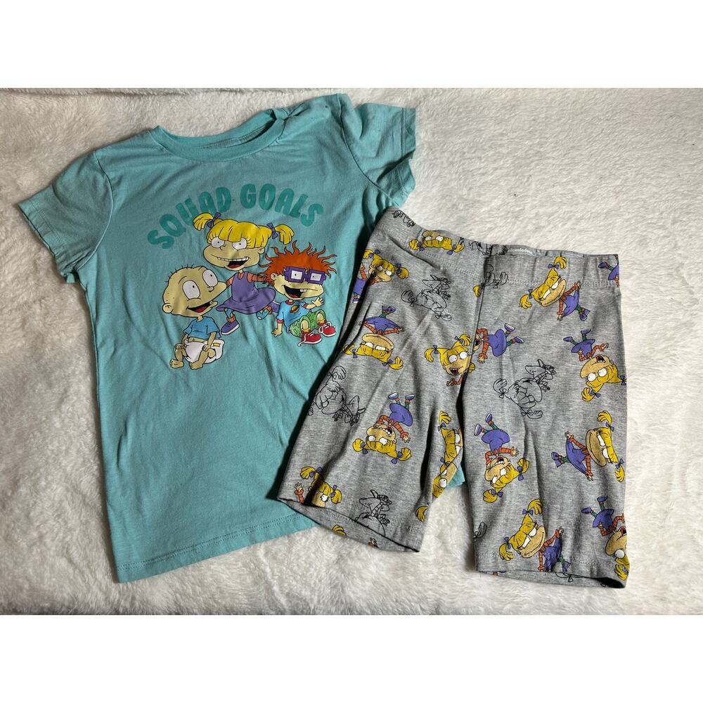Girls Nickelodeon Rugrats Pajama Short Set size 7/8